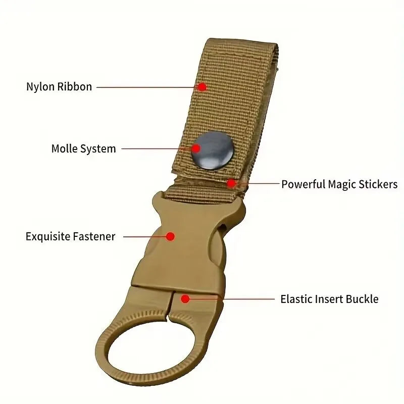 Water Bottle Holder Clip Carabiner Belt Hook