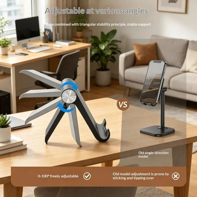 Foldable Adjustable Phone & Tablet Stand