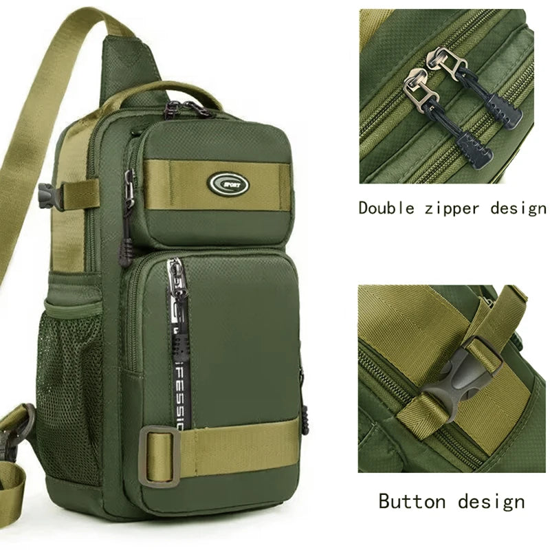 Neutral Men's and Women's Crossbody Bags Are Suitable for Travel Use, Including Shoulder Bags and Travel Bags