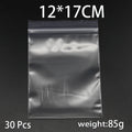 30-100pcs/bag 4*6/5*7/6*8/7*10/8*12cm Zipped Lock Reclosable Plastic Poly Clear Bags lifestyle view