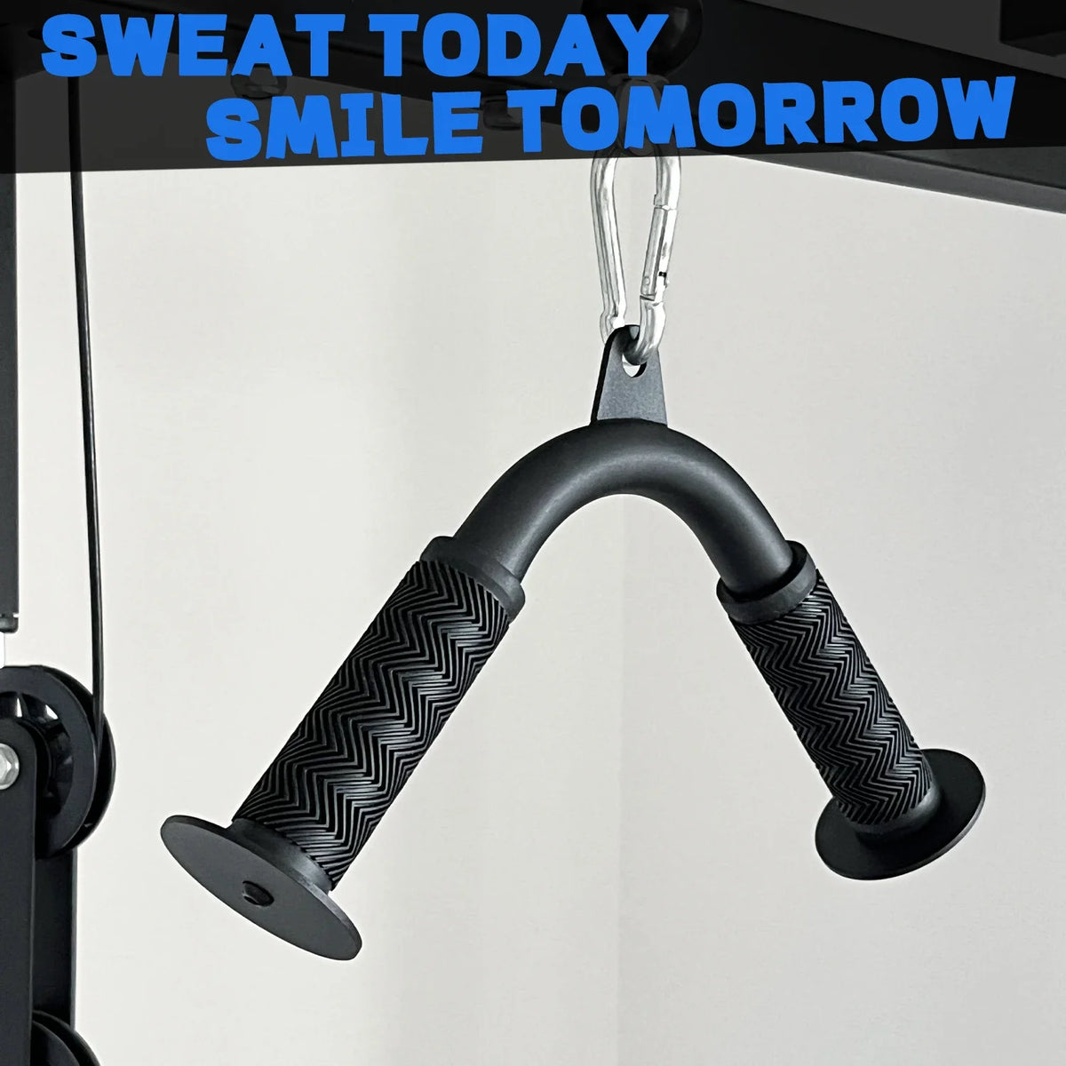 V Bar Tricep Pull Down Attachment for Cable Machine