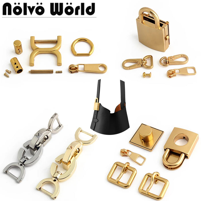 1/3/15Sets Metal Double Ring Buckles
