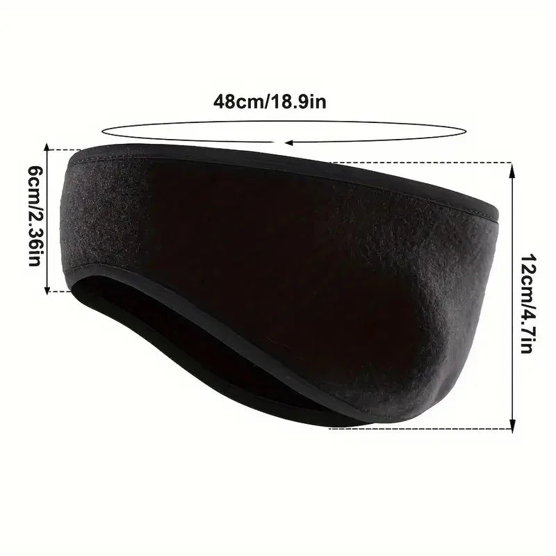 2026 Warm Fleece Earmuffs Headband Windproof Ear Warmer