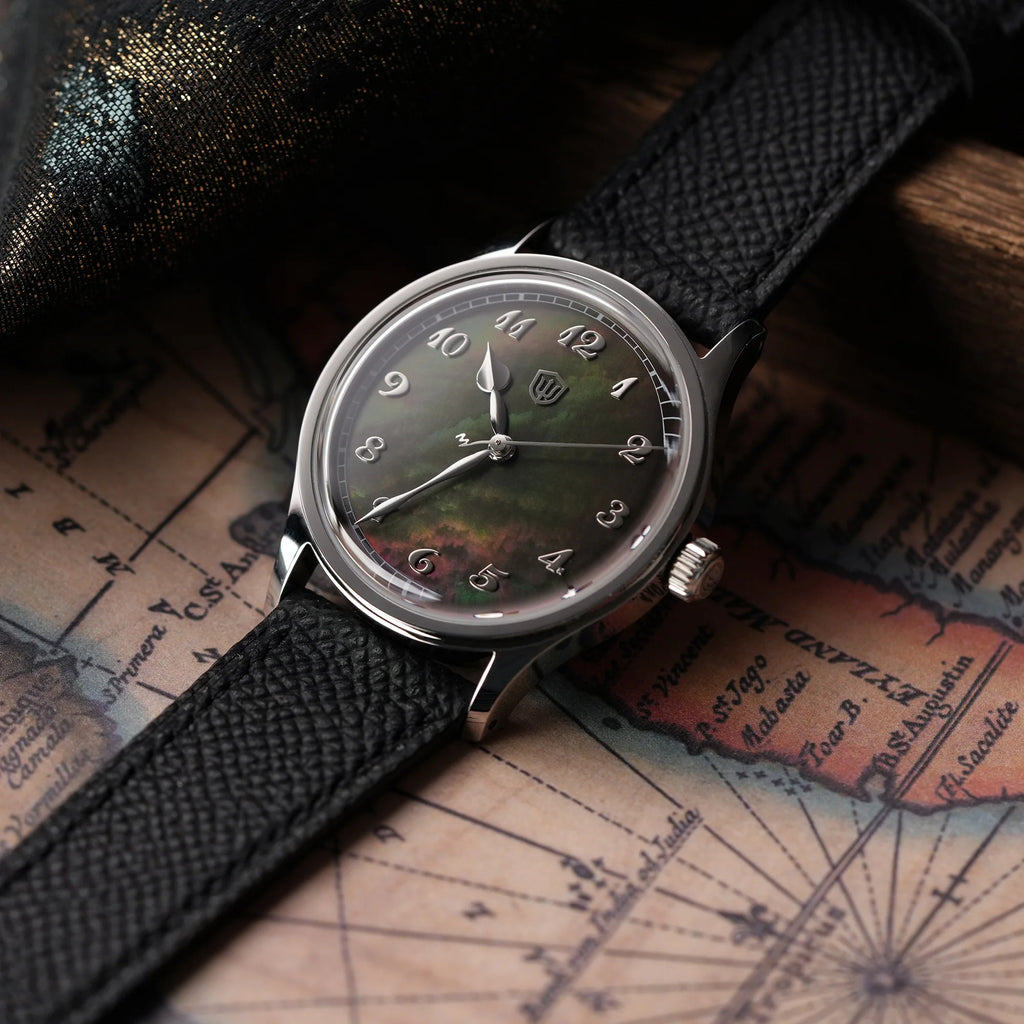 Watchdives WDC WD2008 Men Watch VH31 Sweep Quartz Movement Stainless Steel Sapphire Bubb detail view