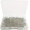 120pcs Silvery Color Earring Hooks Hypoallergenic Jewelry Making Supplies Findings Ear Wires Fish Hooks Accessories