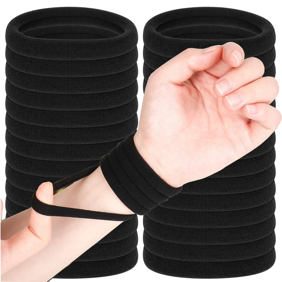 20/50/100pcs Kids Elastic Hair Bands Girls 5CM Sweets Scrunchie Rubber Band Hair Ties Clips Headband Hair Accessories