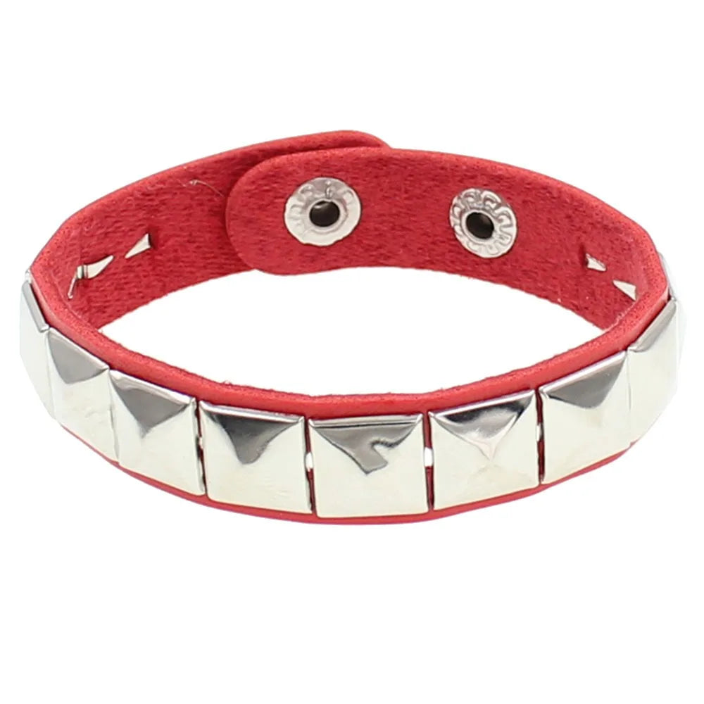 Spiked Studded Bangle Bracelet Gothic Punk Cuff Unisex
