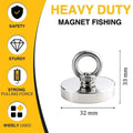 N52 Salvage Helper Rare Earth Magnet with Lifting Ring alternate view