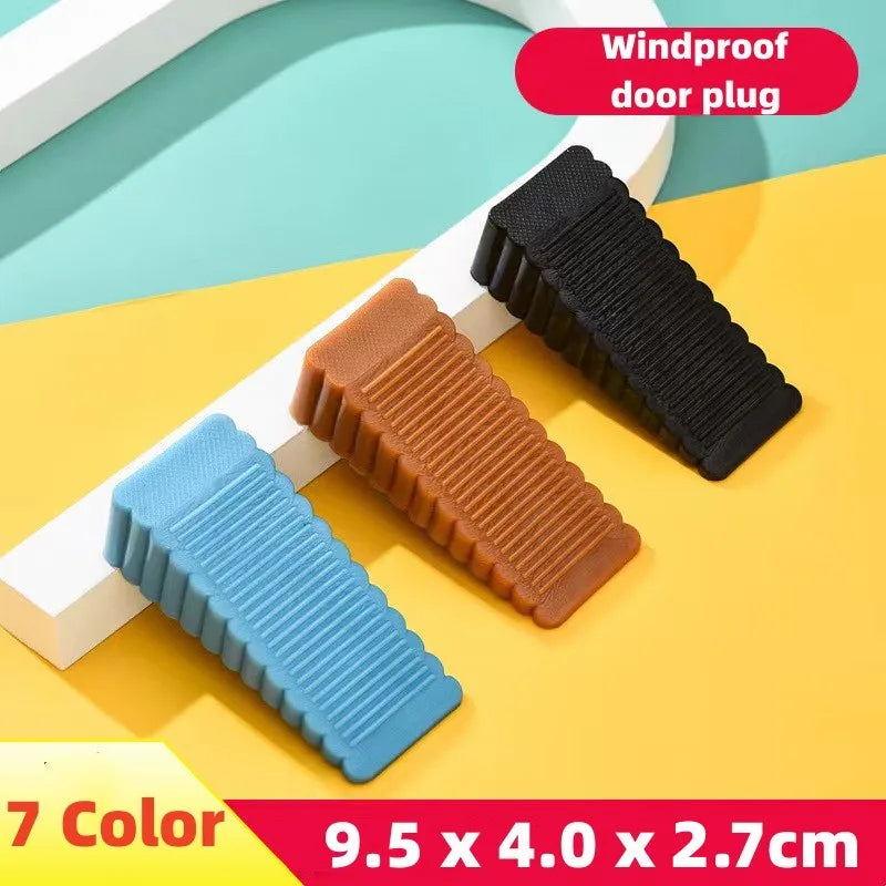Silicone Door Stop Wedge Anti-Collision Doorstopper detail view