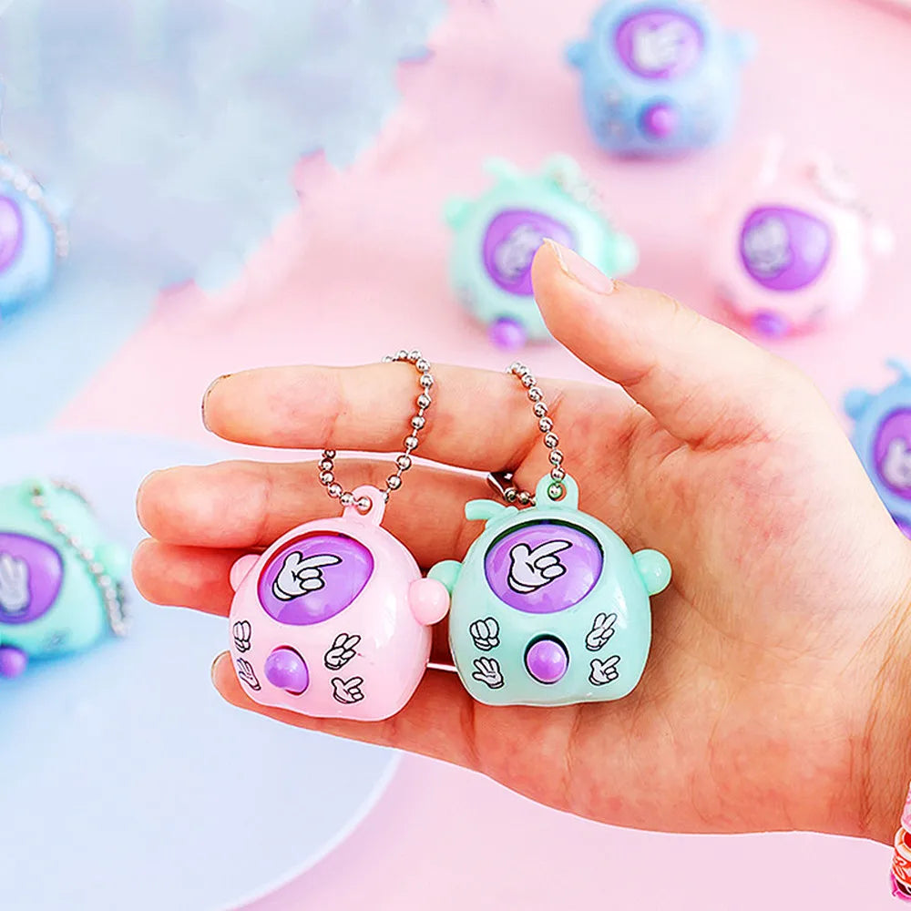 Mini Pop Keychains Toddler Sensory Fidget Toys Bulk