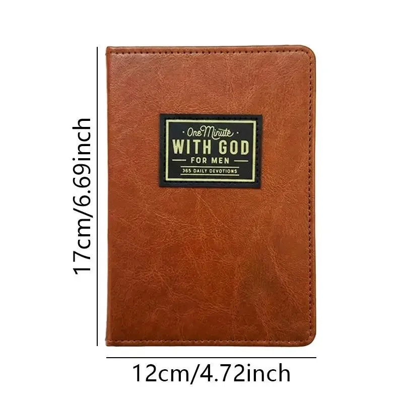 Brown Leather Notebook Journal, B5 Lined Diary