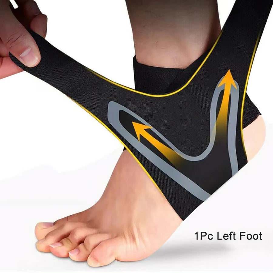 Ankle Brace Support Compression Sleeve Elastic Sports Socks