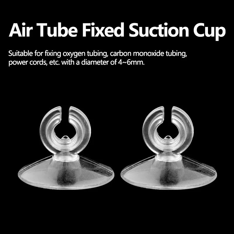 10-30PCS Rubber Aquarium Fish Tank Suction Cup Sucker Holders for Air Line Tube Hose Pump