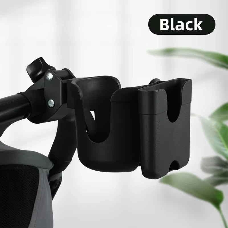 Pram Cup Holder Anti-Slip Plastic Stroller Bottle Holder alternate view