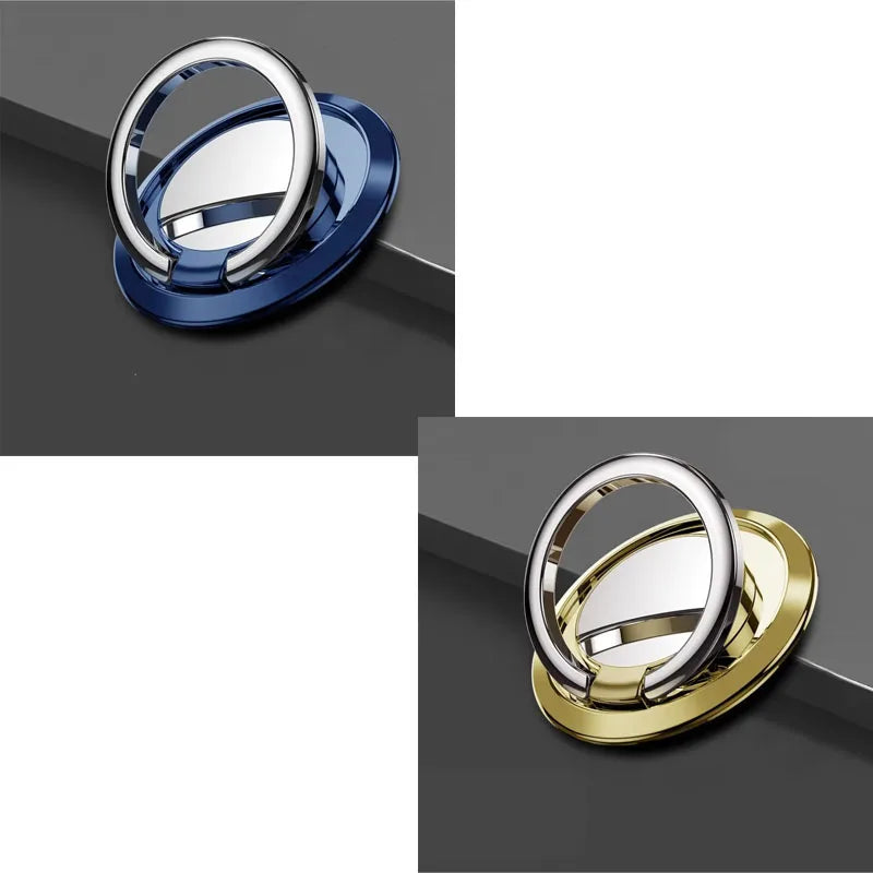1/2/3/4Pcs Finger Ring Holder Stand Grip For Mobile Phone Car Magnetic Mount Phone Back Sticker Pad Unniversal Bracket