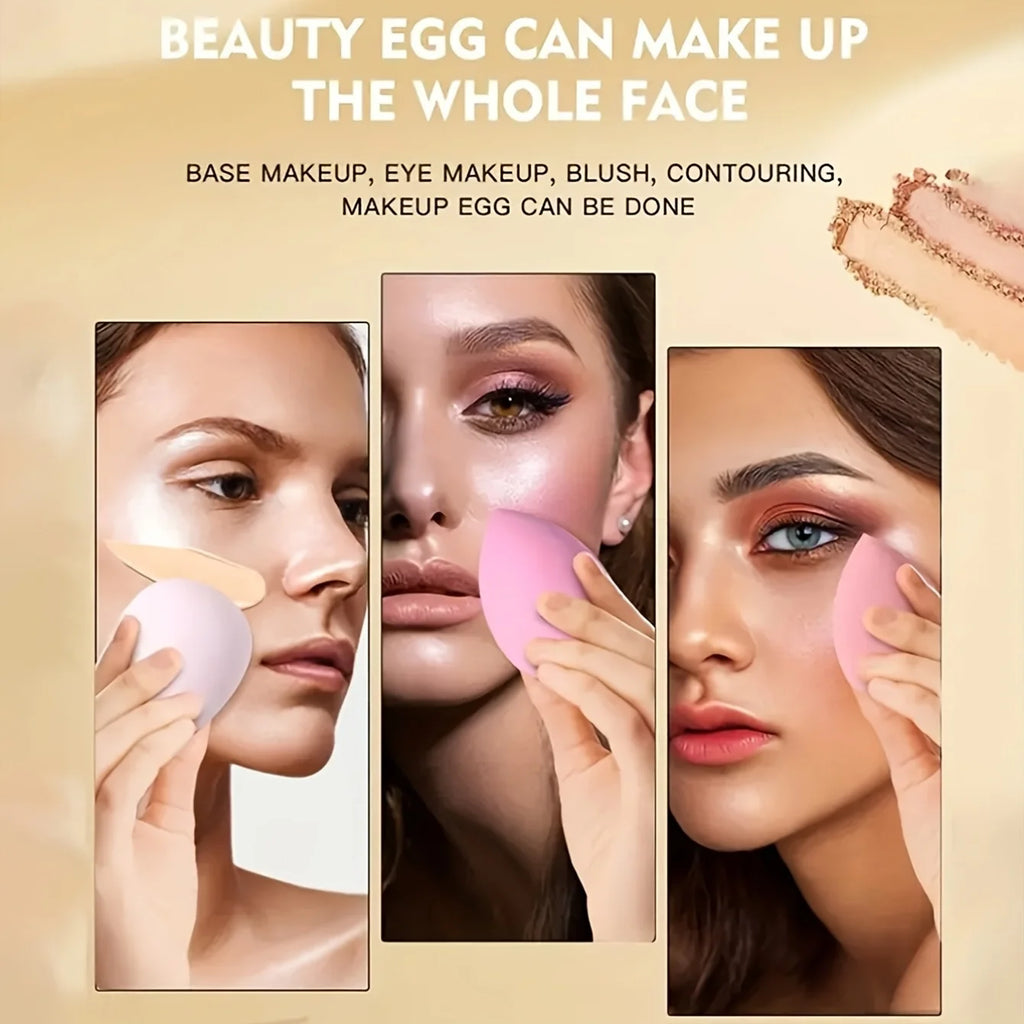 1pc Super Soft Makeup Sponge, Wet and Dry Use, Non-Latex Sponge Powder Puff, Suitable fo detail view