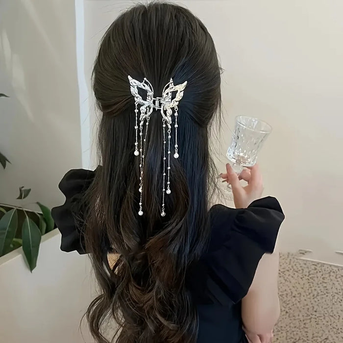 1 Pcs 2.7 Inch Medium Butterfly Hair Claw Clips for Thick Thin Hair,Cute Hair Clips Hair Butterfly Accessories for Women Girls