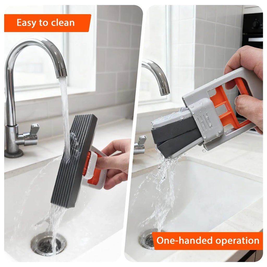 Self Squeeze Sponge Mop Head Clips, 4 Pack