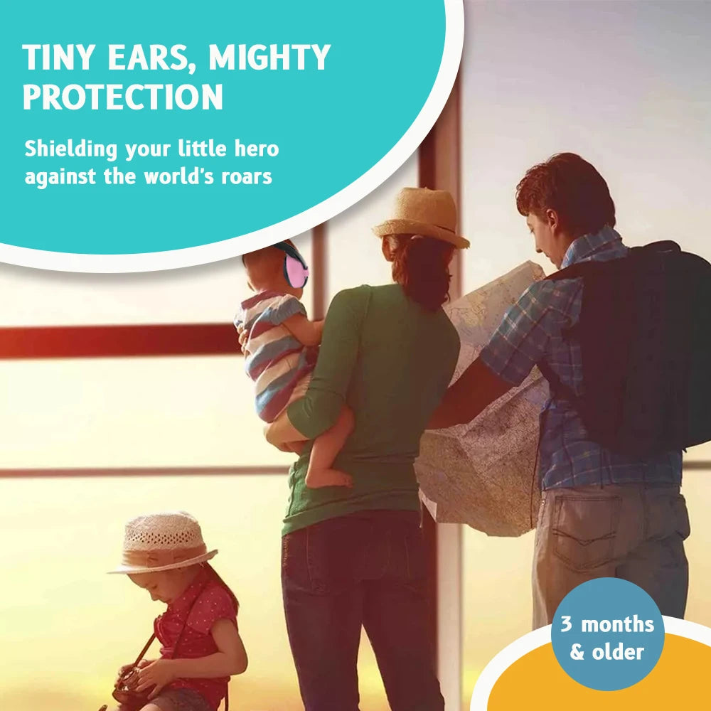 Baby Ears Protection Anti Noise Child Earmuff Children Sleep Ear Stretcher Headphones Sleeping Noise Reduction Earplugs
