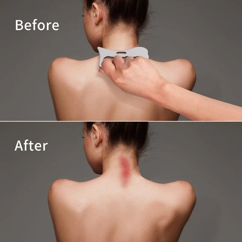 Fascia Scraper Stainless Steel Gua Sha Physical Therapy Scraping Tool Great Soft Tissue Mobilization Tool Reduce Muscle Soreness