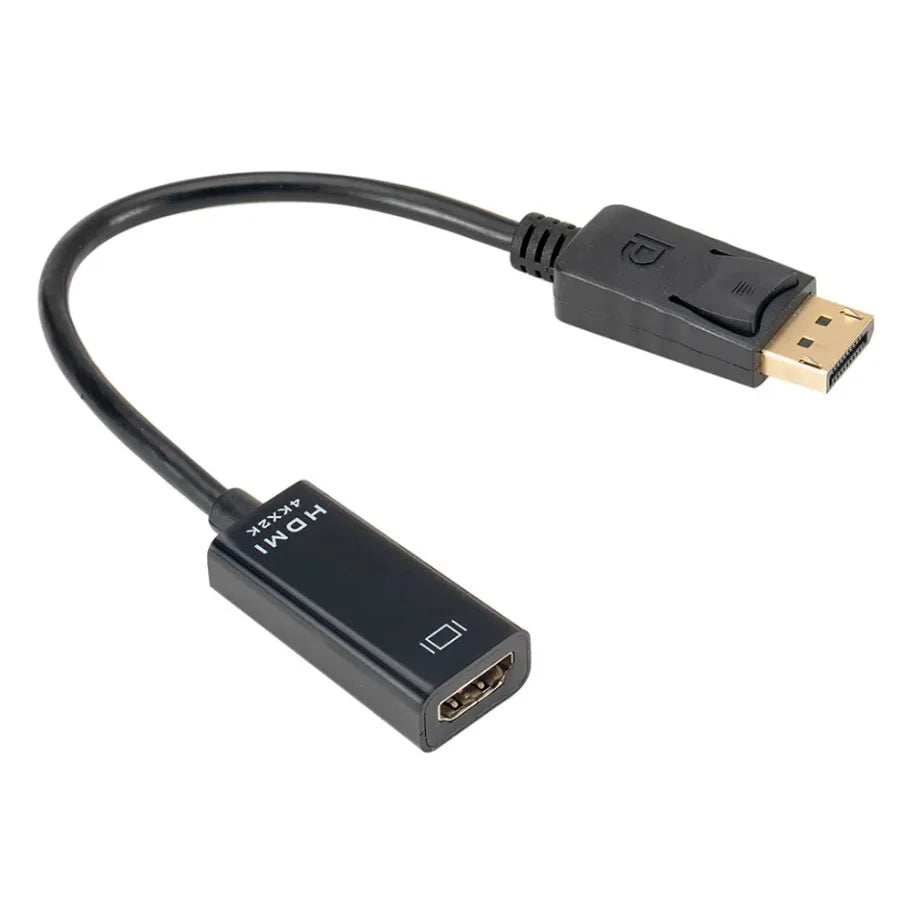 DP to HDMI Adapter 4K Male to Female DisplayPort Video Audio Cable lifestyle view