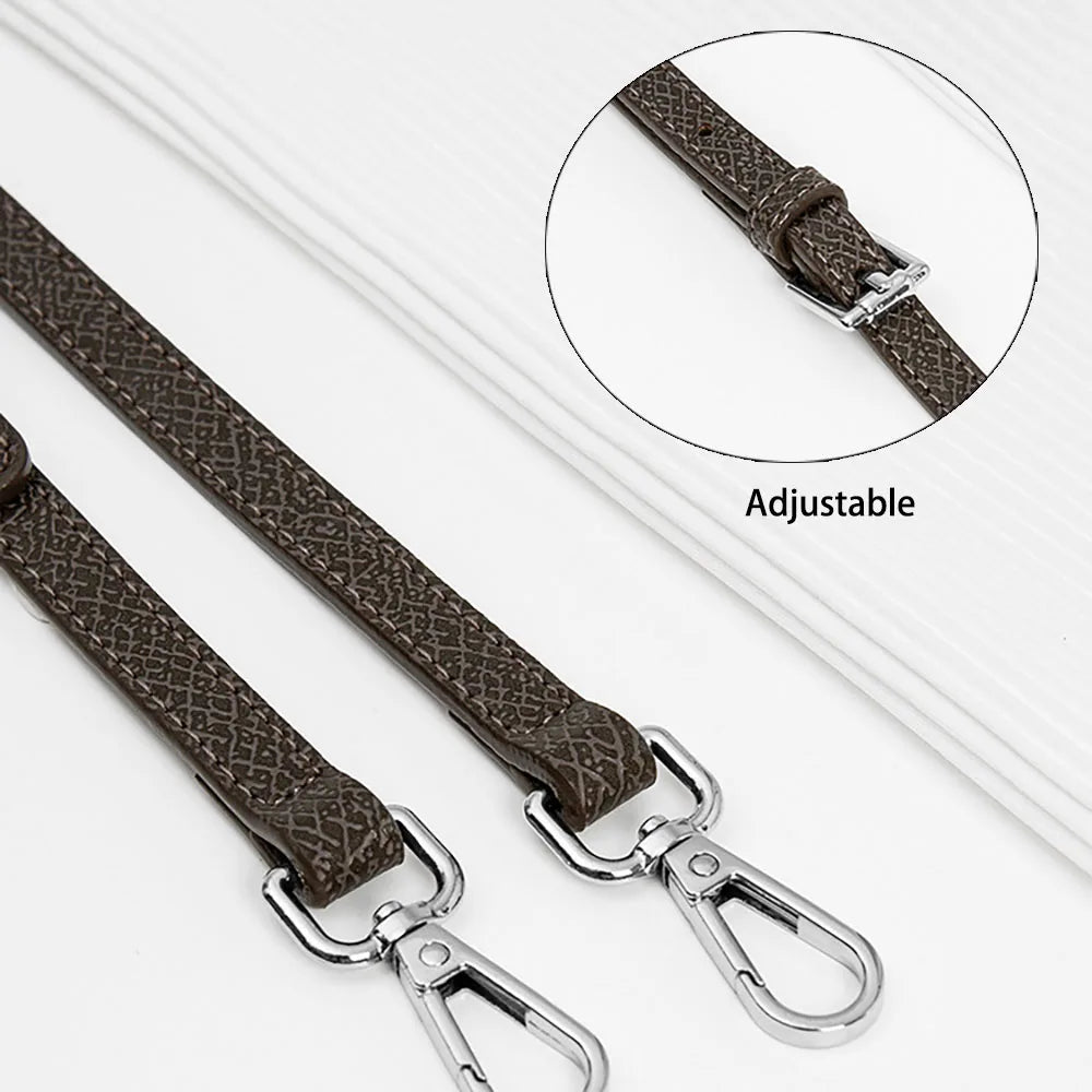 1 Set Bag Strap For LONGCHAMP Mini Punch-free Leather Shoulder Strap Set Transformati lifestyle view