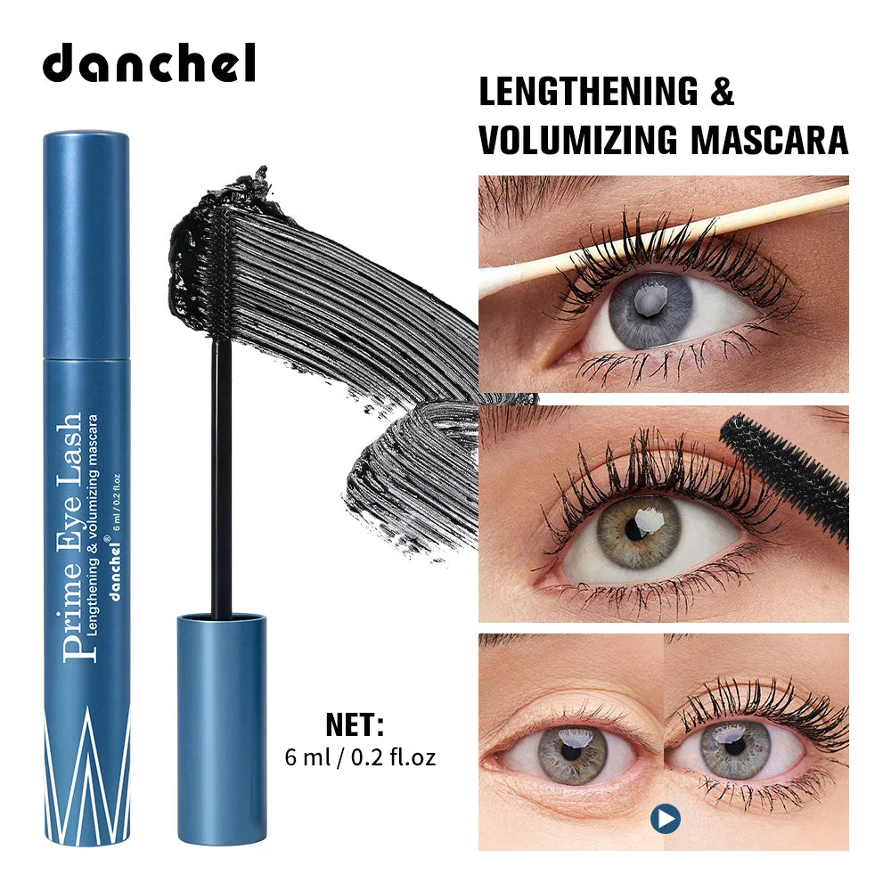 Lengthening & Volumizing Mascara Water-Resistant Long-Lasting Nourishing Strengthen Mascara Glossy N