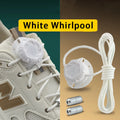 Automatic Swivel Buckle Shoe Laces No Tie Sneakers close-up view