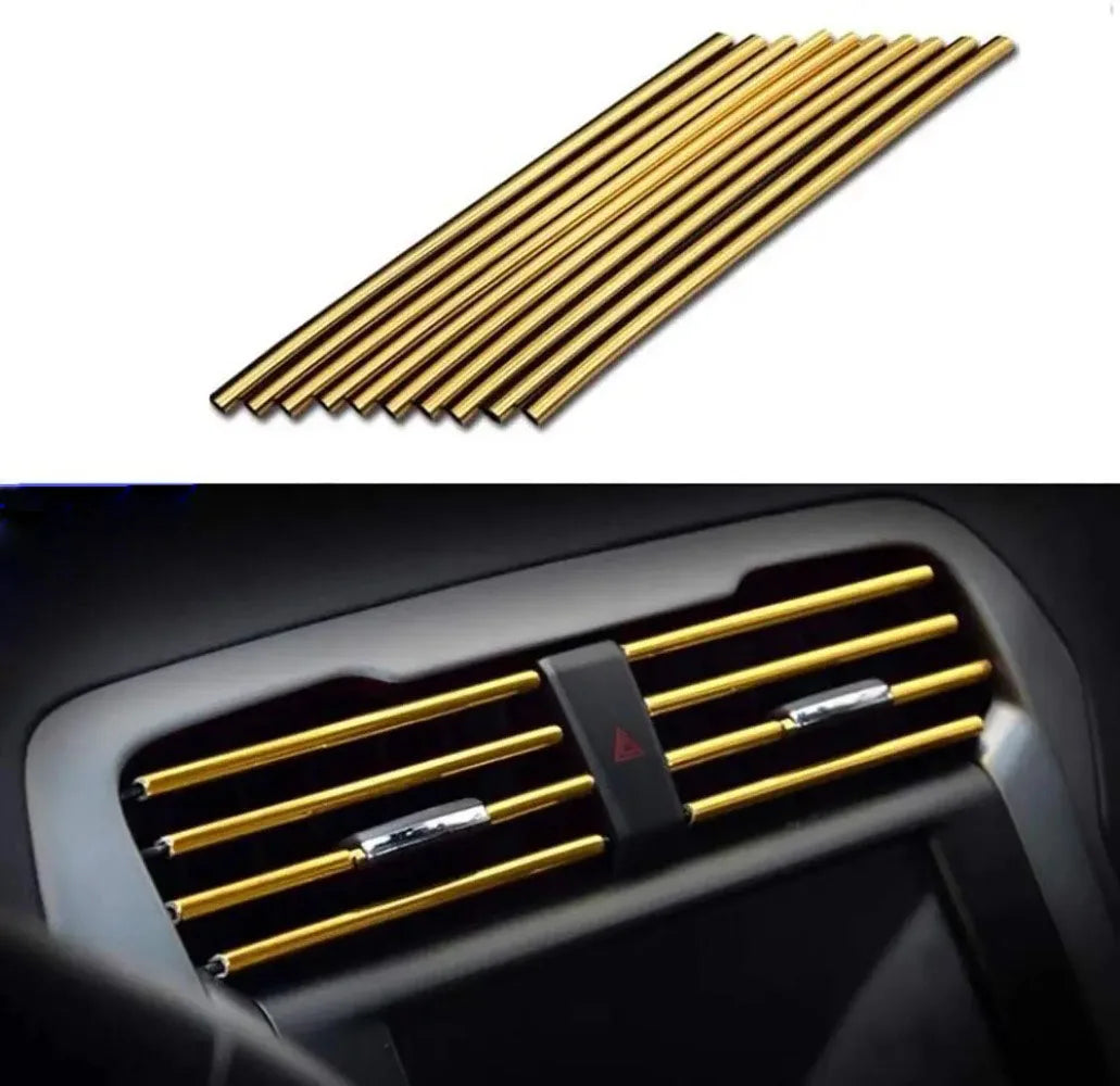 10 Pcs 20cm Car Trim Protector Strips Air Outlet Door Edge lifestyle view