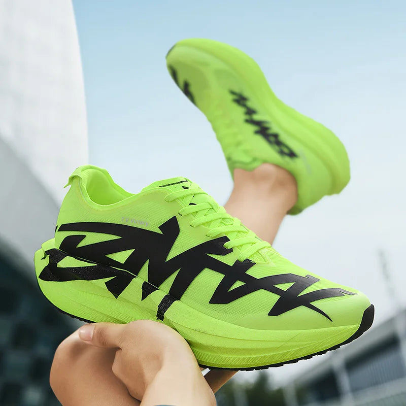 Athletic Running Shoes Men Marathon Speciality Training Race Sports Carbon Board Lightwe detail view