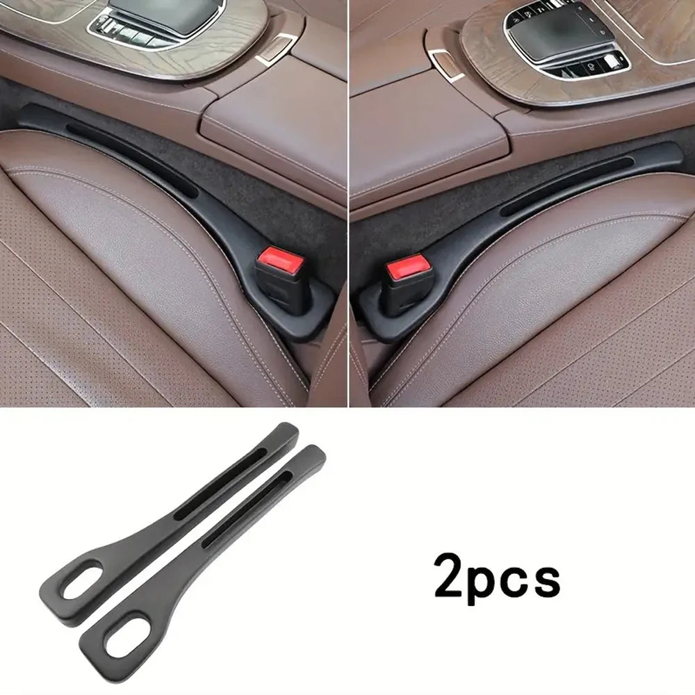 Car Seat Gap Filler Strip PU Leather 2 Pcs alternate view