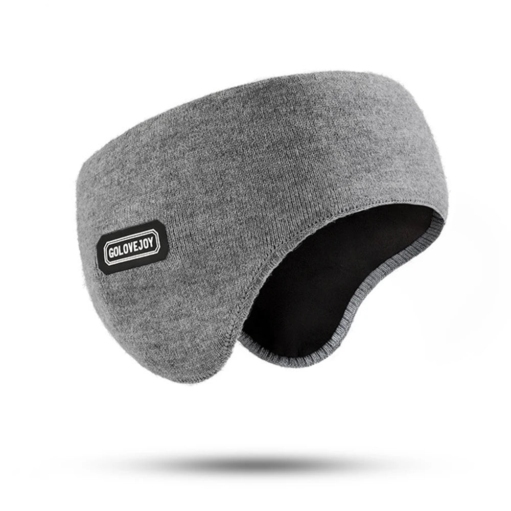 Ear Muffs Fleece Lined Winter Warm Adjustable Head Size 52-64cm Soft Comfortable for Ski Hiking Commuting Unisex Adult Teen
