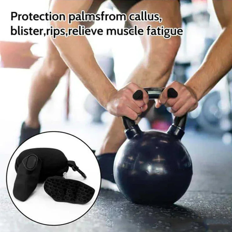 Silicone Palm Grips Gym Gloves for Weightlifting Gymnastics