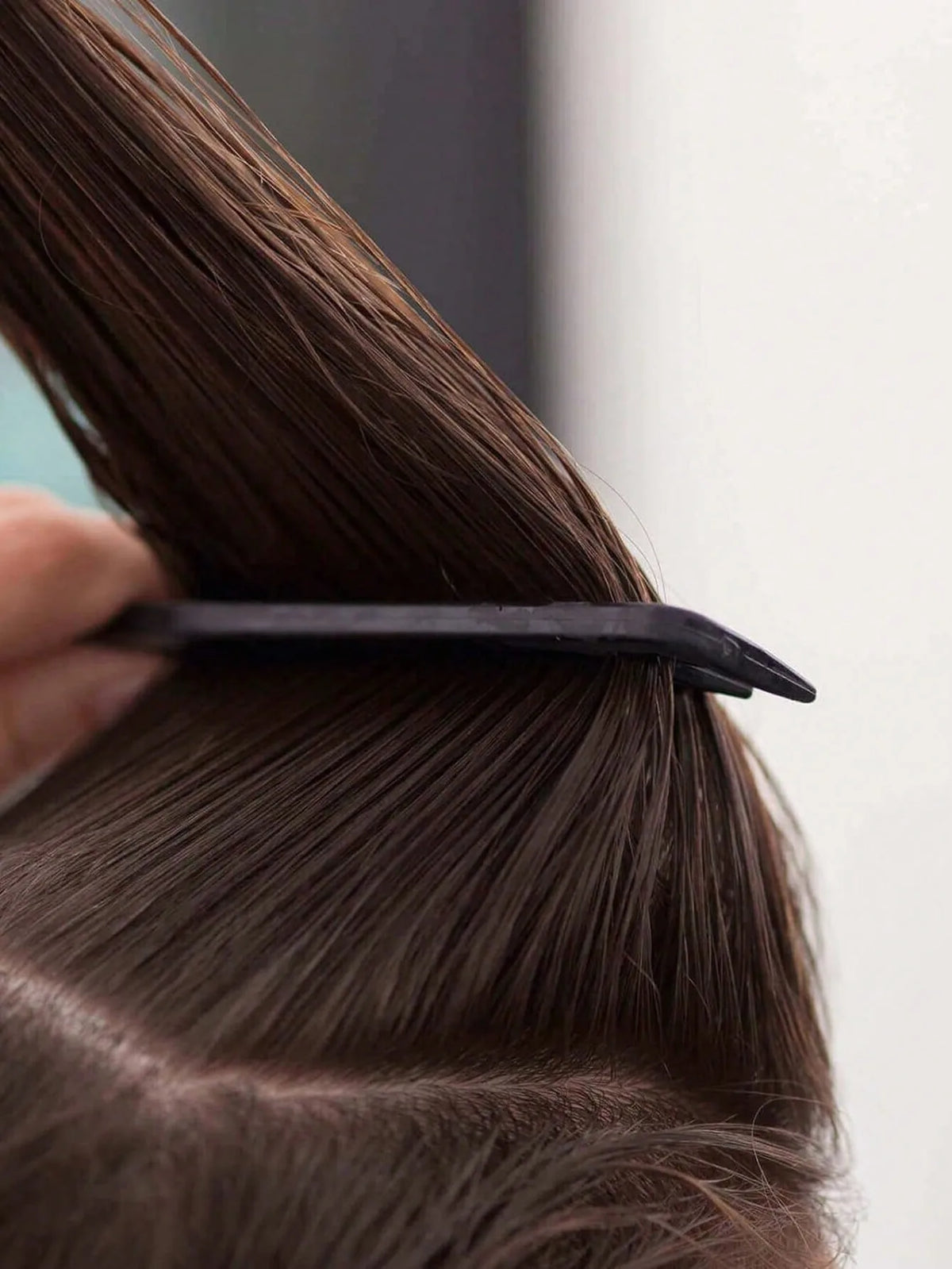 Stainless Steel Pointed Tail Comb for Real Hair Wigs