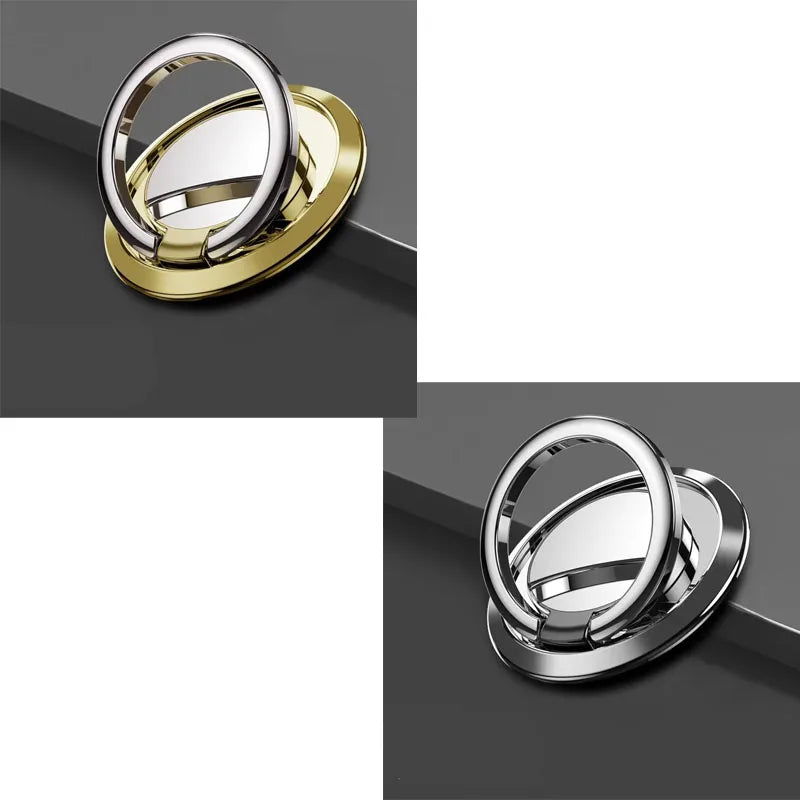 1/2/3/4Pcs Finger Ring Holder Stand Grip For Mobile Phone Car Magnetic Mount Phone Back Sticker Pad Unniversal Bracket