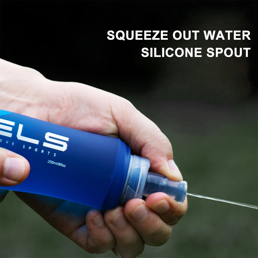 Collapsible Silicone Water Bottle additional angle