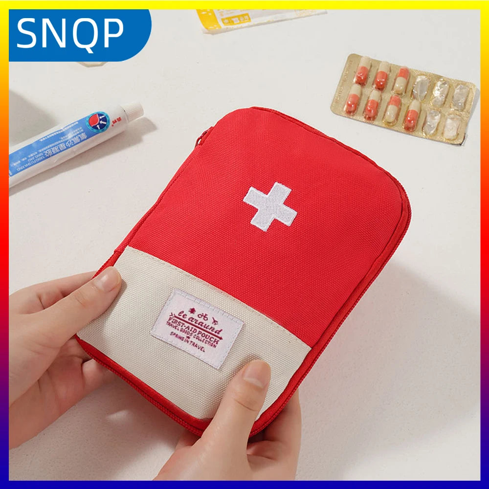 Portable Medicine Storage Box Outdoor Travel First Aid Kit