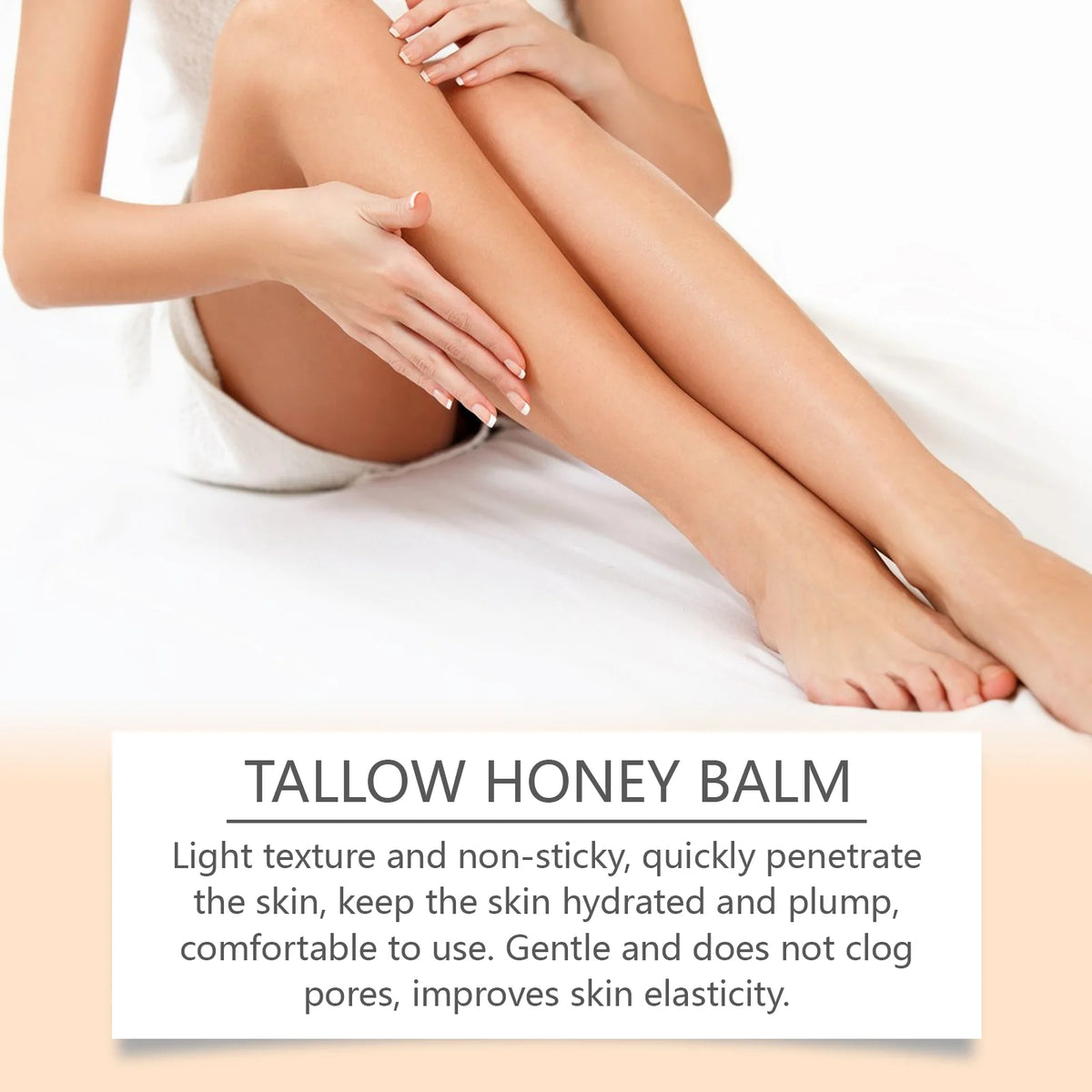 Tallow Honey Cream Hydrating Body Moisturizer Lotion