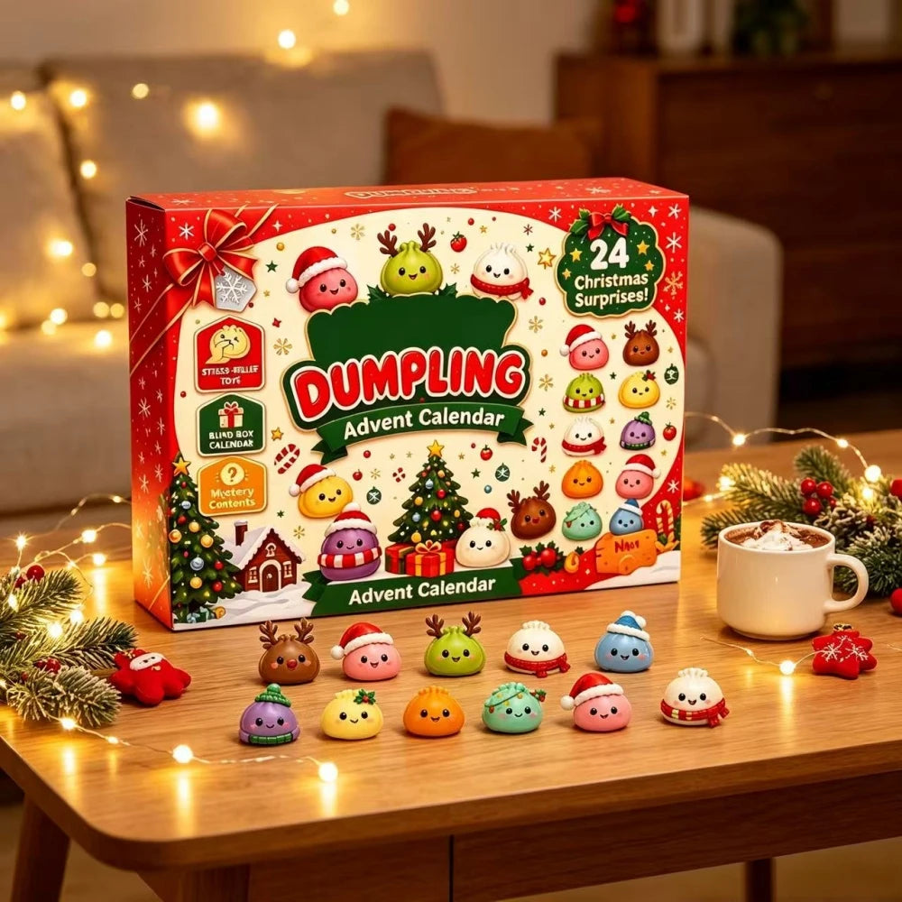 24-Day Christmas Dumpling Advent Calendar Gift Set
