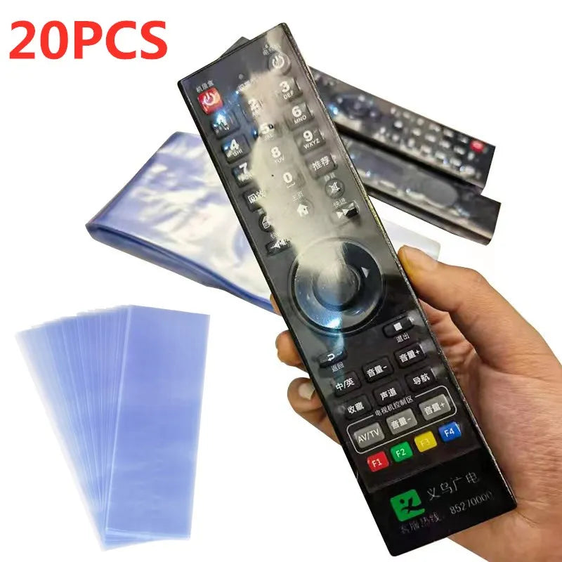 Transparent Shrink Film Remote Control Cover