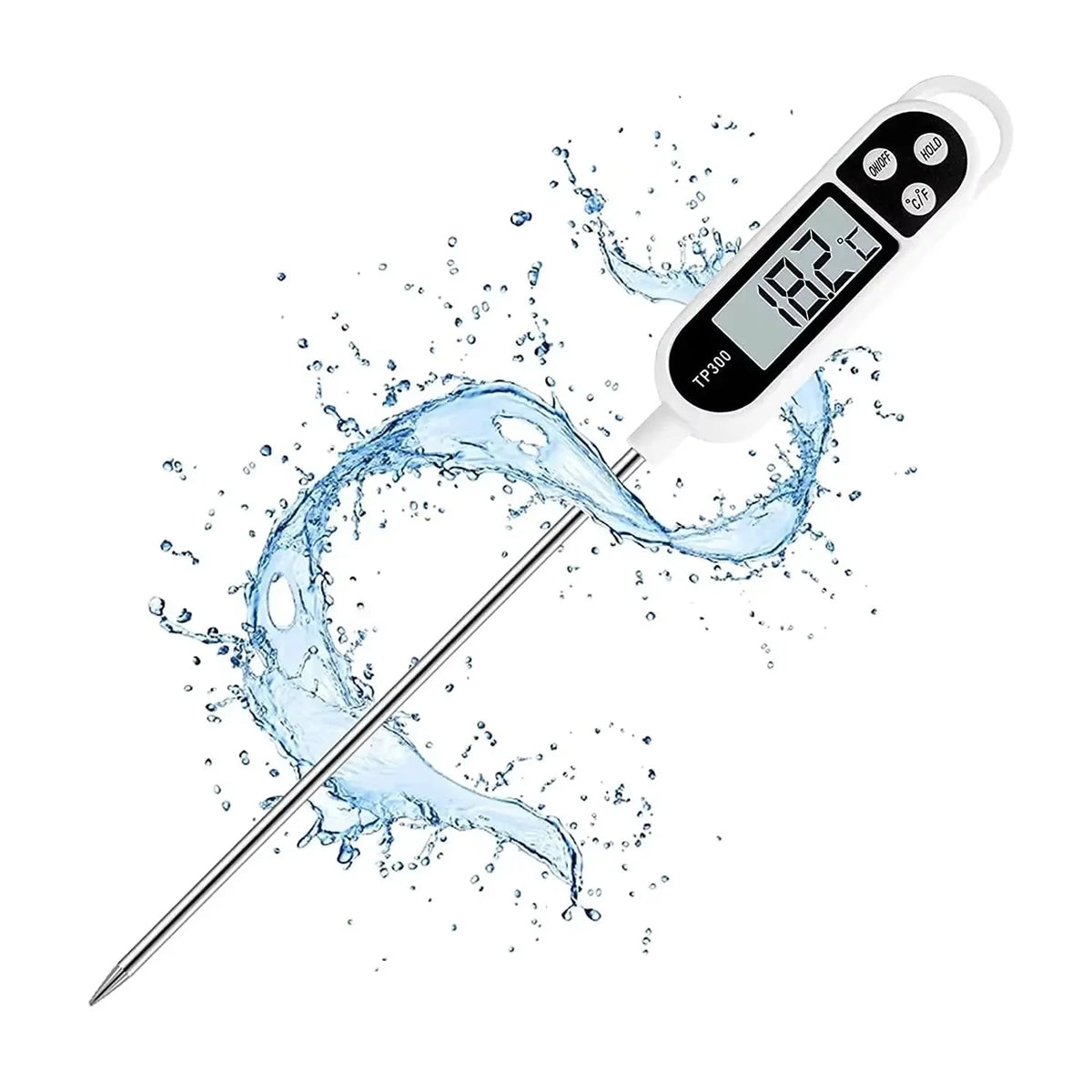 Stainless Steel Digital Probe Thermometer | Pen Type Instant Read