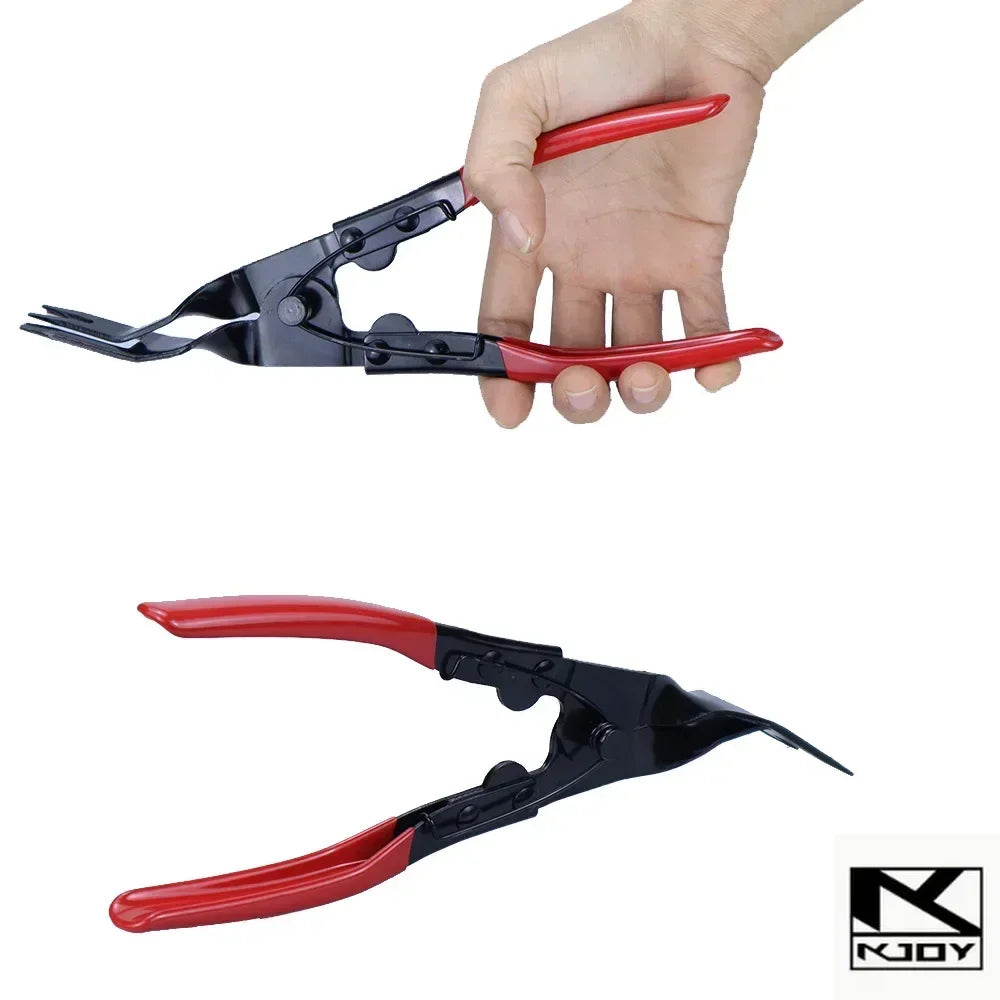 kkjoy Automotive Fastener Push Pin Removal Pliers Trim Pry Tools for Car Interior lifestyle view