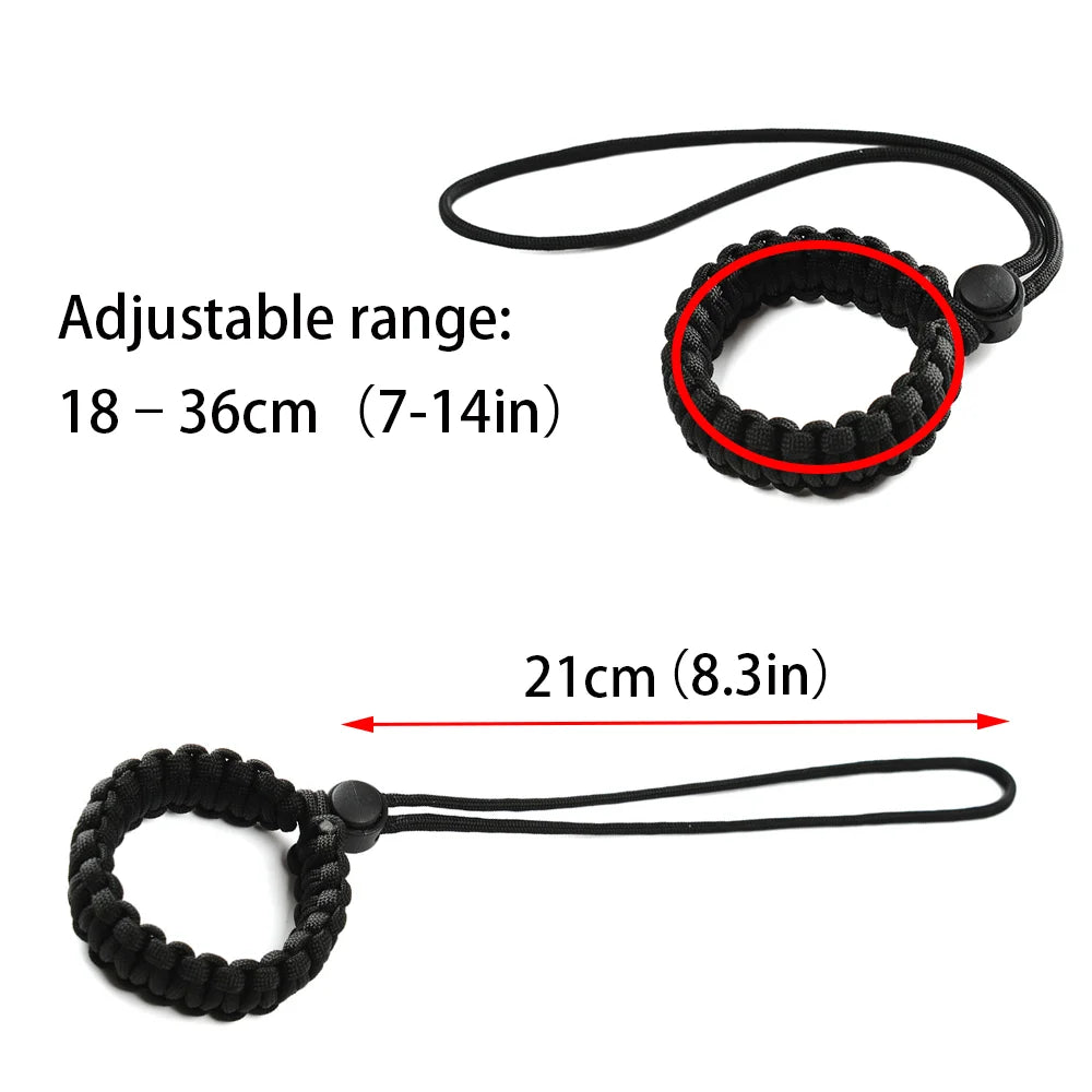 Hands Free Dog Leash Wrist Strap Nylon Paracord additional angle