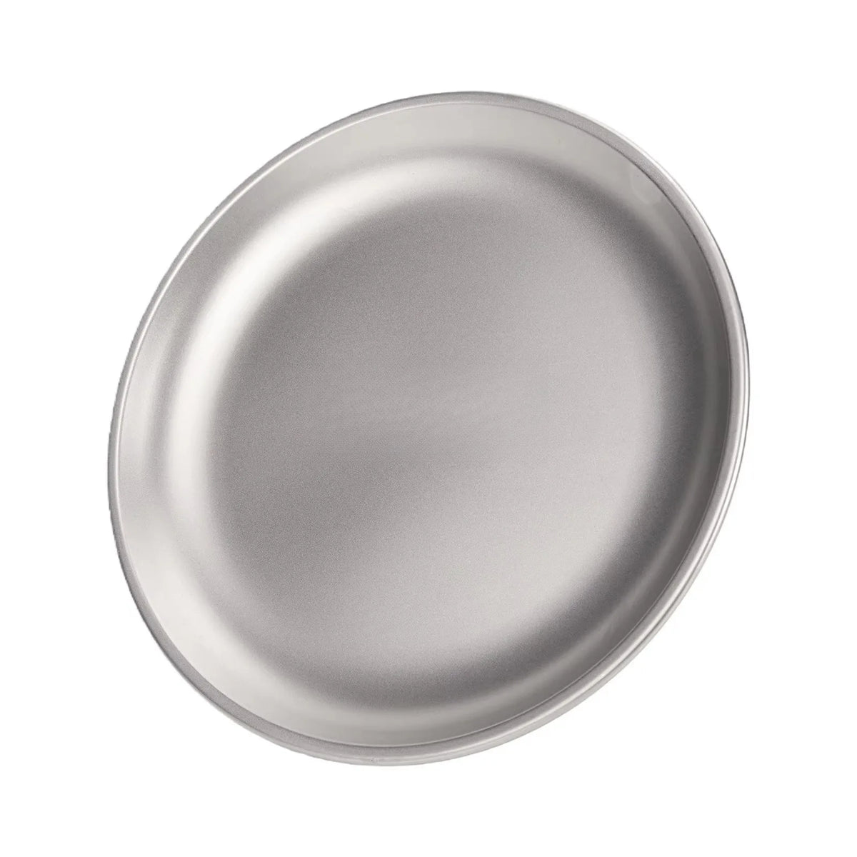 Stainless Steel Travel Plate Lightweight Rust Proof Outdoor Dinnerware