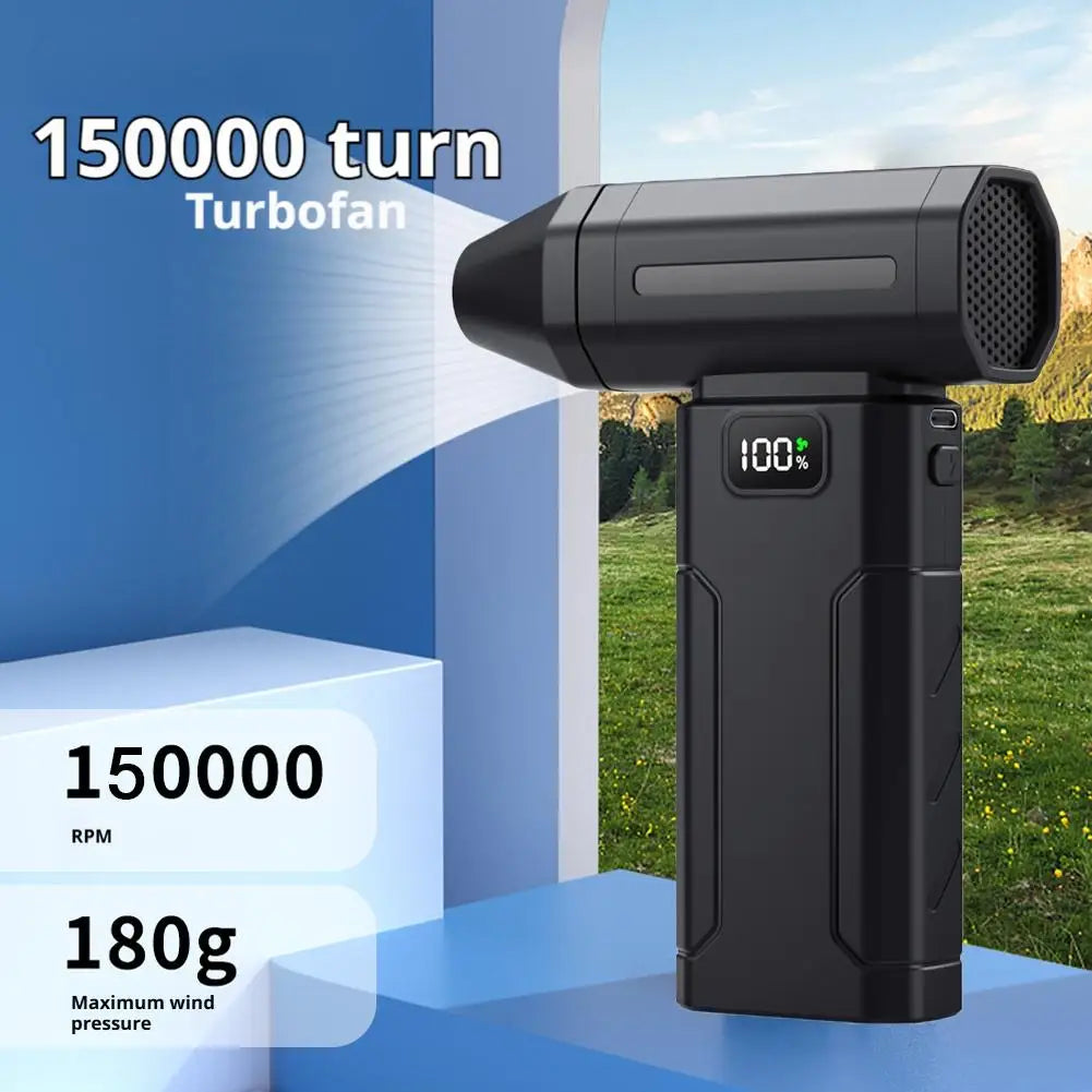 X8 Brushless Turbo Jet Fan Blower 150000RPM Portable Dust Cleaner