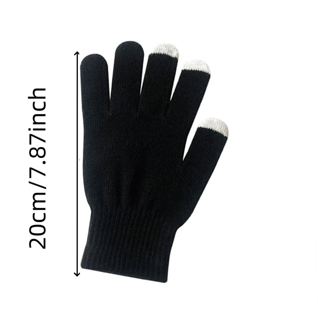 Men's Windproof Hat, Outdoor Winter Scarf, Gloves, Three-Piece Neckline, One Plus Cashmere Insulated Knit Hat Official Website