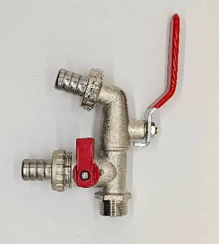 Zinc Alloy Garden Faucet 12 Inch Lever Handle