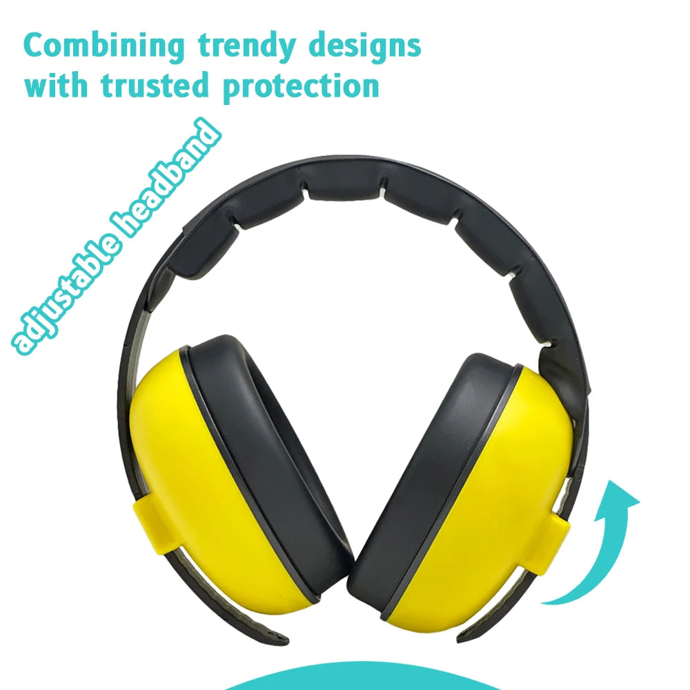 Baby Ears Protection Anti Noise Child Earmuff Children Sleep Ear Stretcher Headphones Sleeping Noise Reduction Earplugs