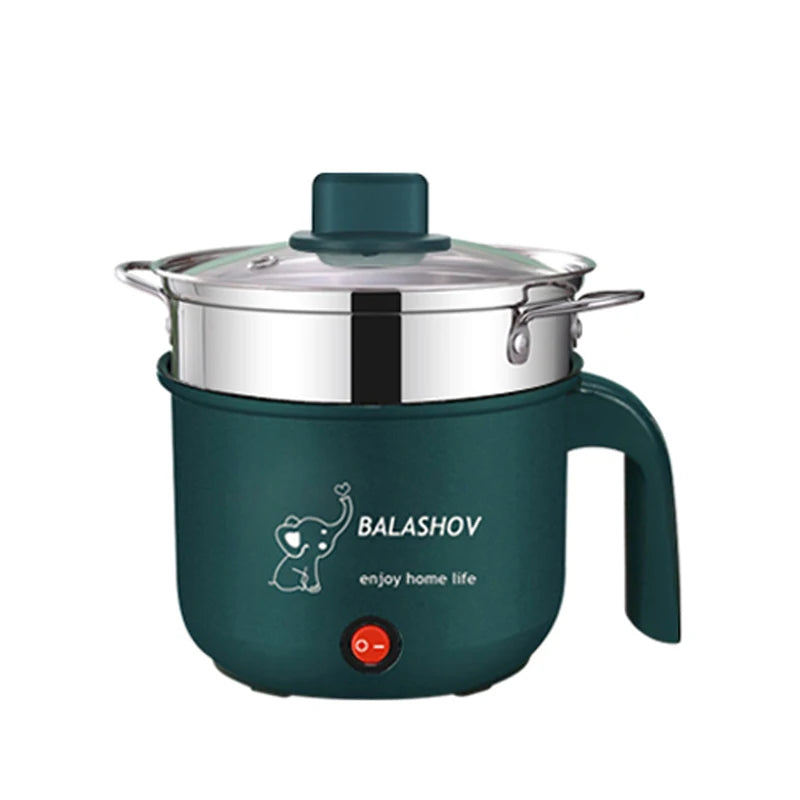 Mini Electric Cooker for 1-2 People Multifunction Non-Stick