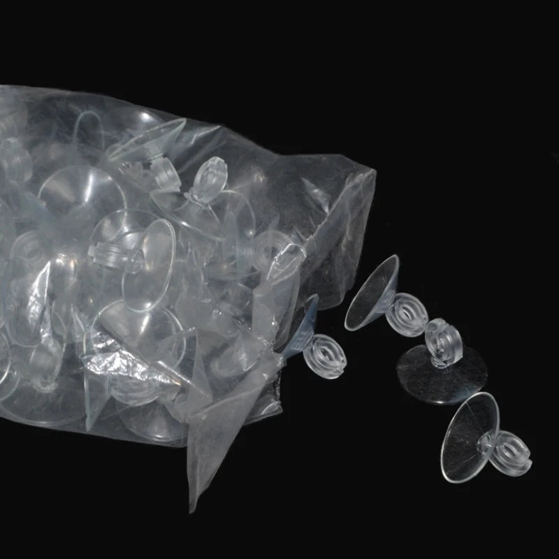 10-30PCS Rubber Aquarium Fish Tank Suction Cup Sucker Holders for Air Line Tube Hose Pump